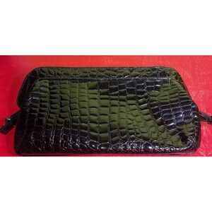 Crocodile Patent Leather Purse - Lightly Used - Good Condition